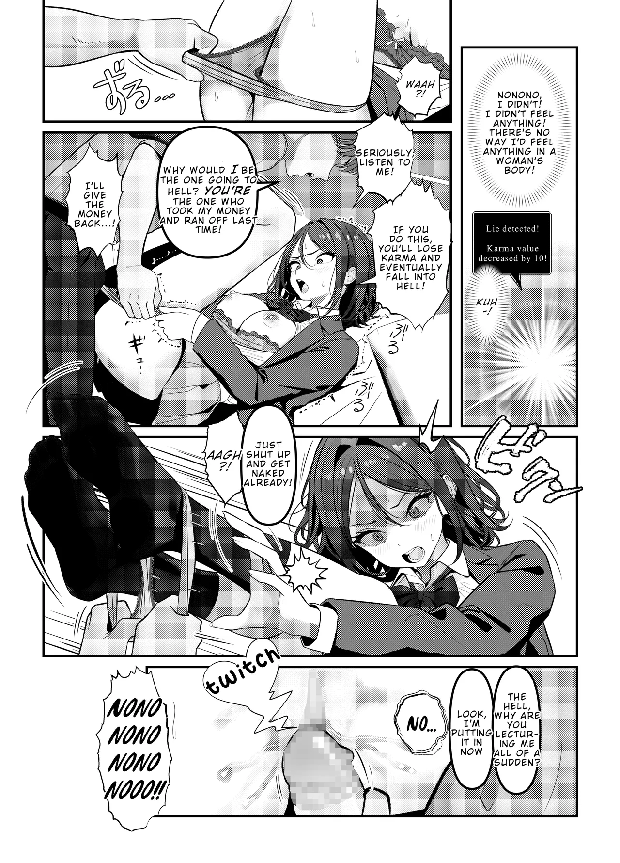 Hentai Manga Comic-Holy Bitch 1-Read-11